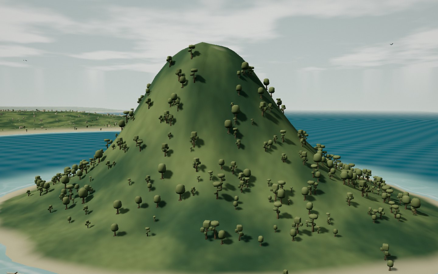 Nosy Lonjo — illustration du paysage